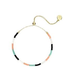 Gorjana Gigi Stripe Palm Desert Adjustable Bracelet New